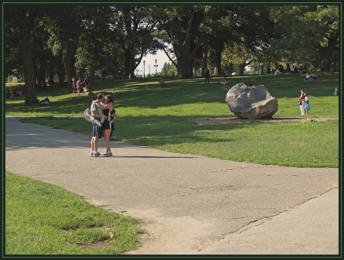 Brooklyn fort greene park summer paths