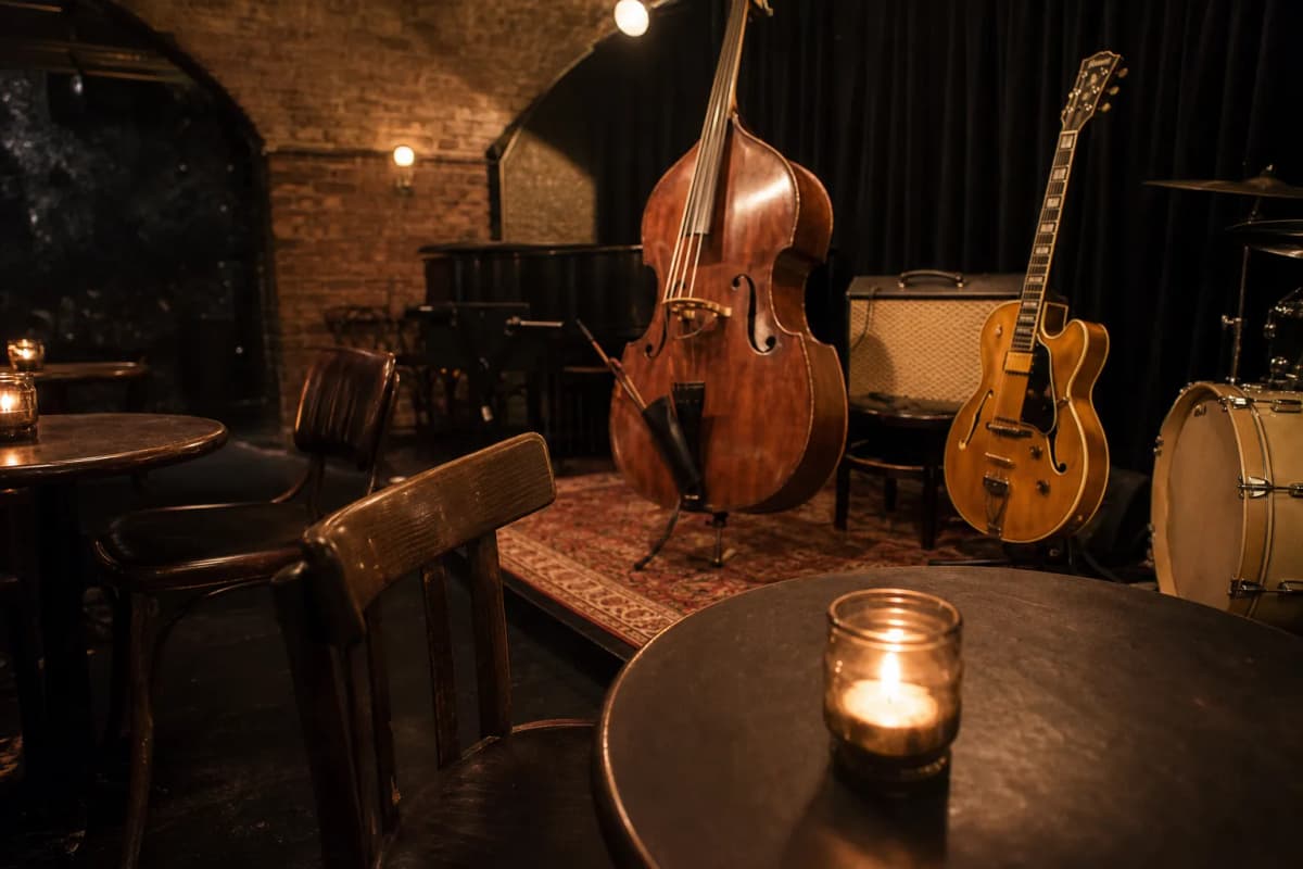 Smalls Jazz Club smalls editorial front row listening