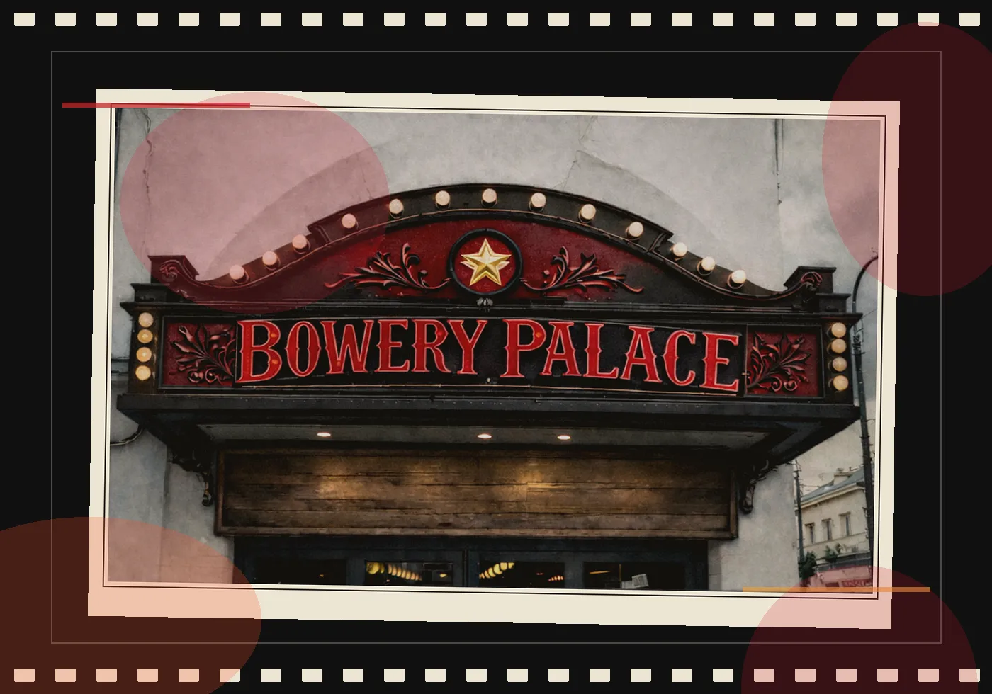 The Bowery marquee