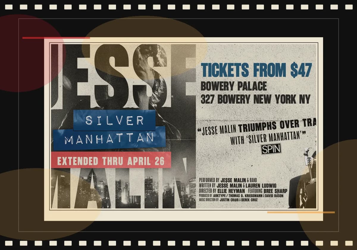 The Bowery room poster wall