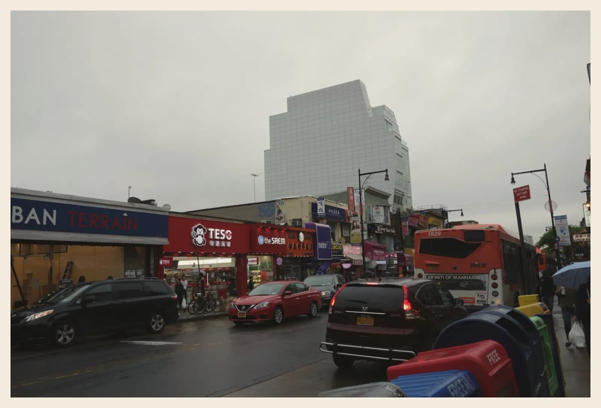 Citi Field flushing roosevelt avenue rain