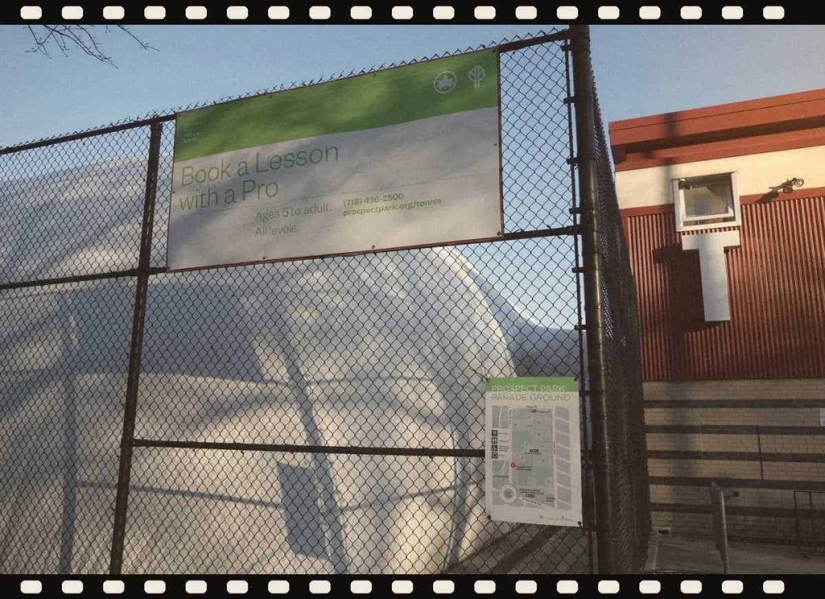 Prospect park tennis center court fen