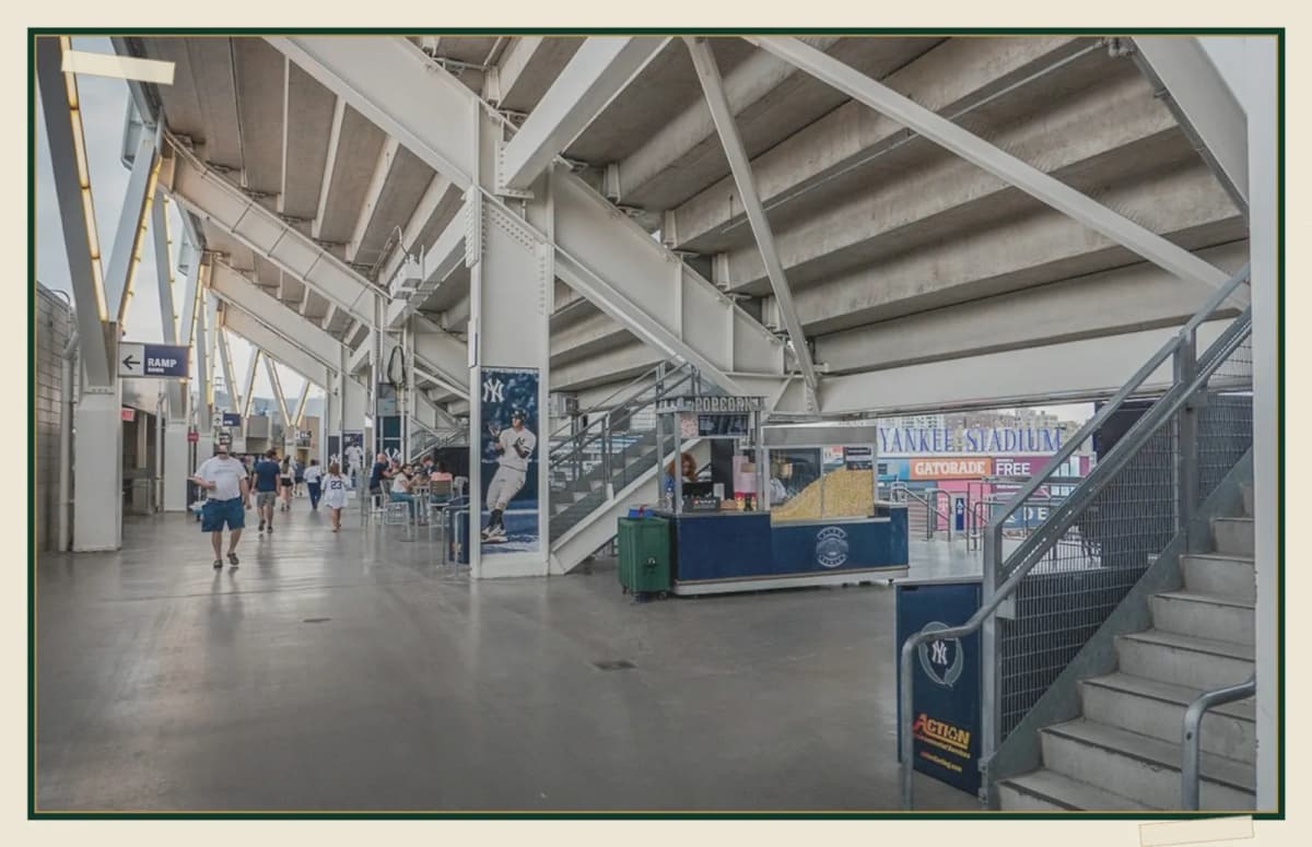 Yankee Stadium concourse loop