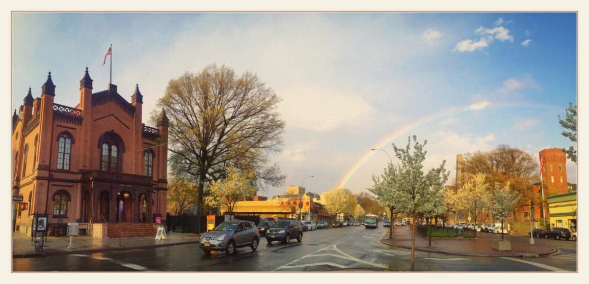 Manhattan flushing town hall queens