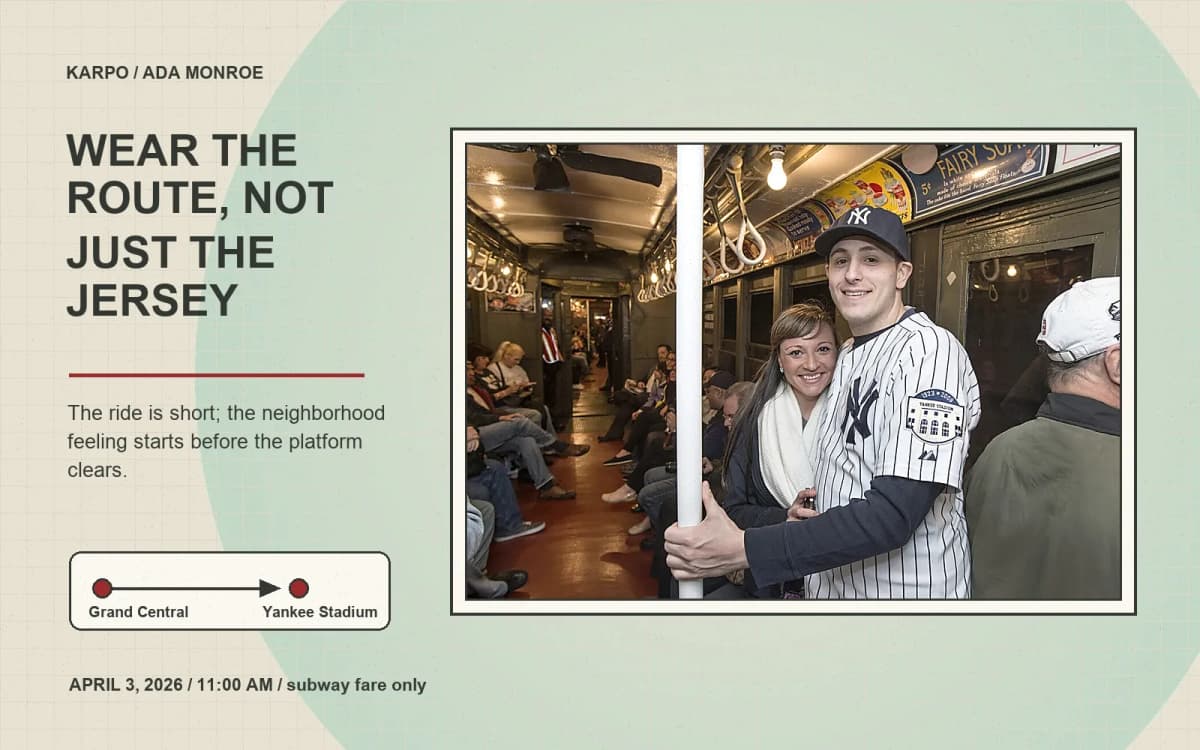 Yankees inline route card