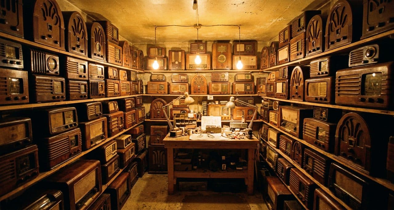 A Storefront Museum of Vintage Radios That Opens Only When the Owner Feels Like It - cover image