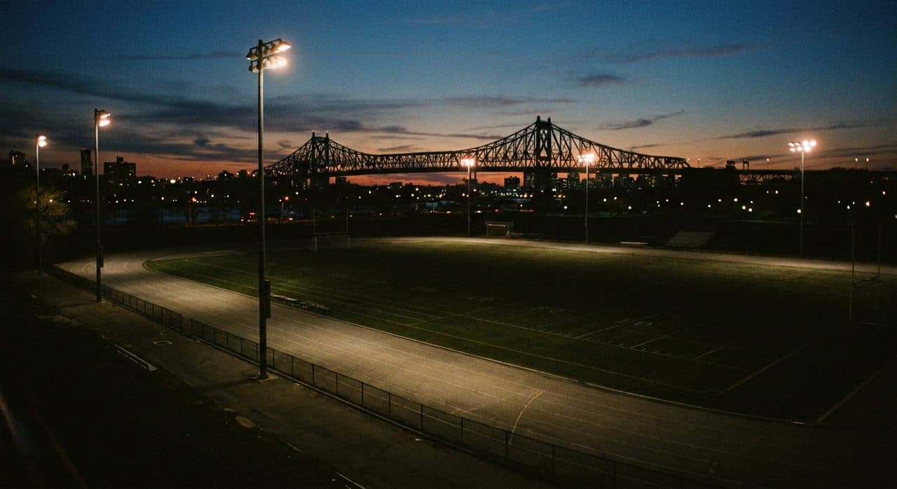 Astoria Park's Field Loop After a College Football Marathon Session - cover image