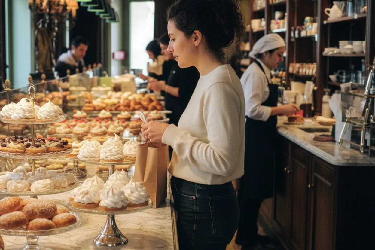 Cover scene for Aux Merveilleux de Fred West Village: Meringues for a Rainy Date Walk