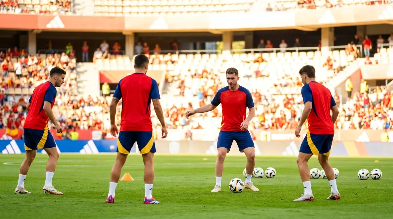 Second editorial detail for Aymeric Laporte’s 533 Passes Powered Spain’s Calm Build-Up