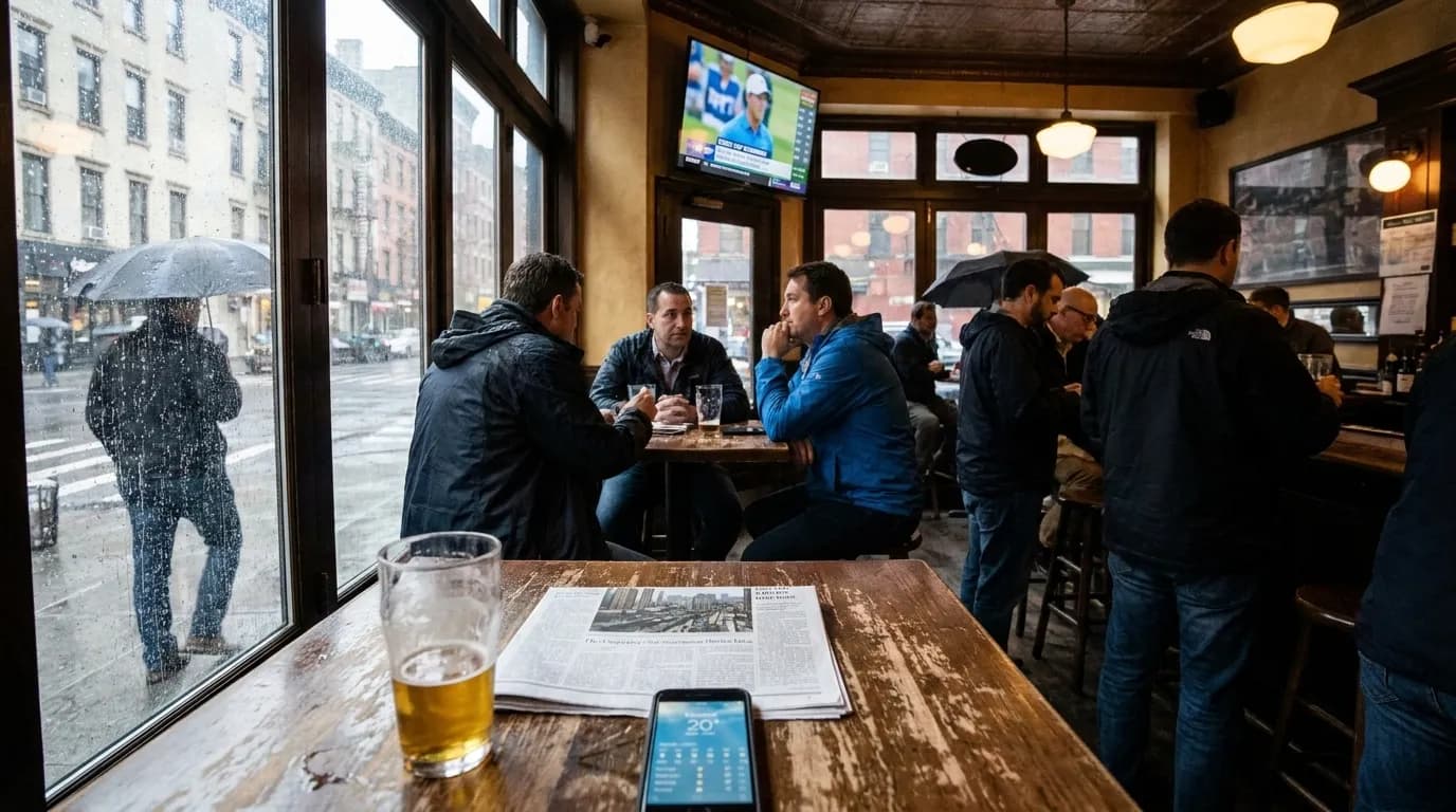 Practical city detail for NYC Weekend: Tracking FedEx Cup Standings While Making the Most of a Rainy Day