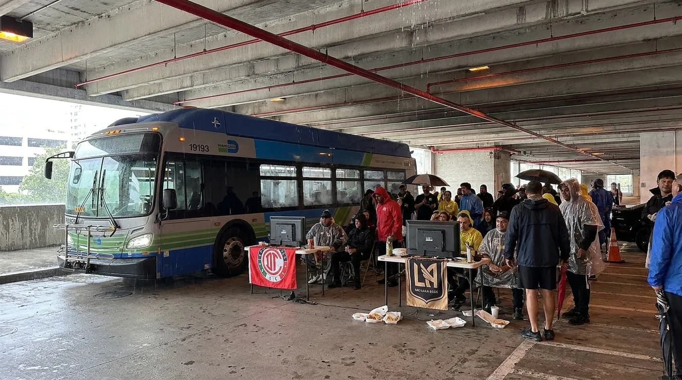 Practical city detail for Miami's Rainy Weekend: Toluca vs LAFC and Social Gathering Backup Plans