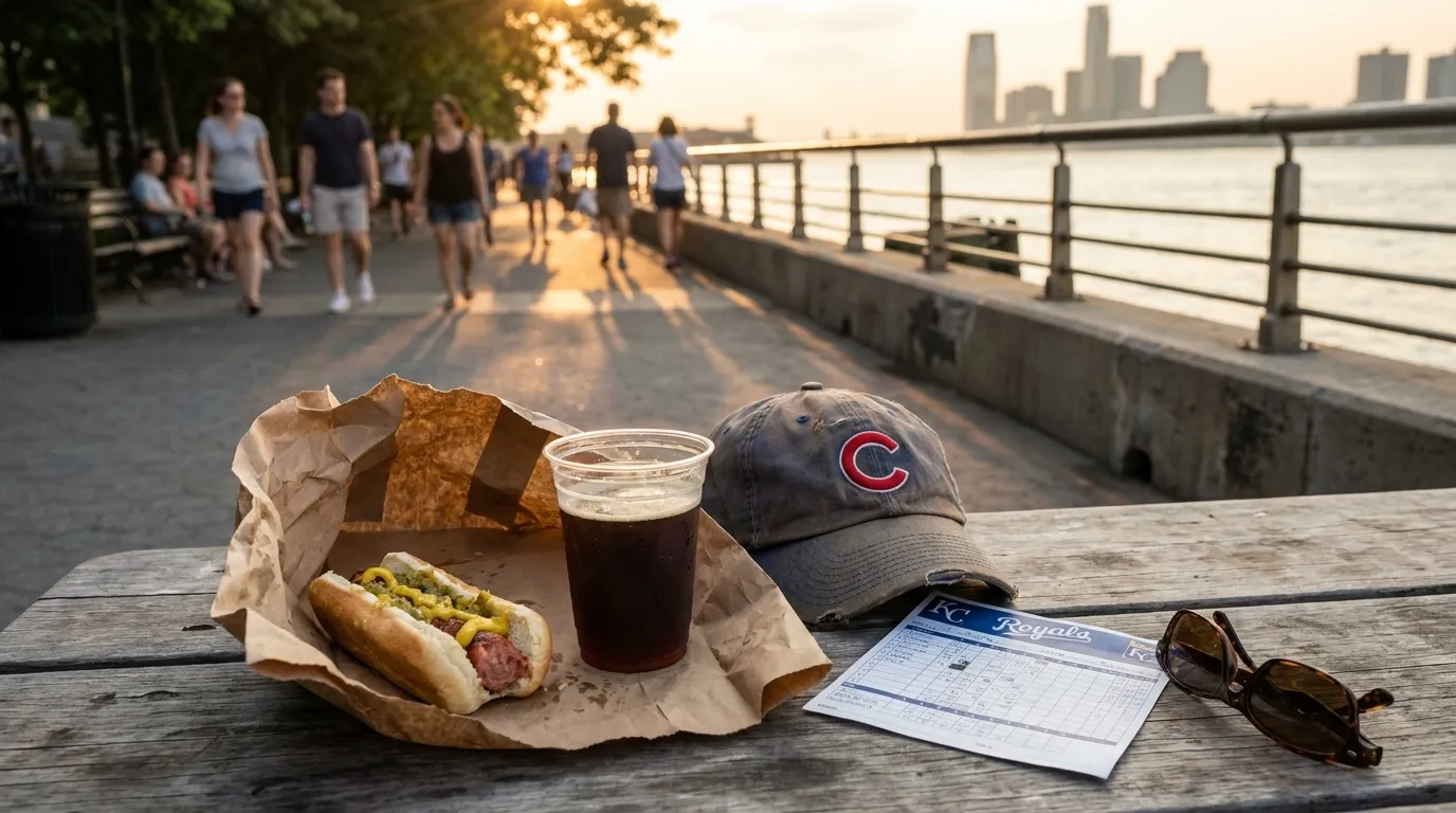 Practical city detail for NYC Summer Evening: Turning Cubs vs Royals Buzz into a Riverside Stroll