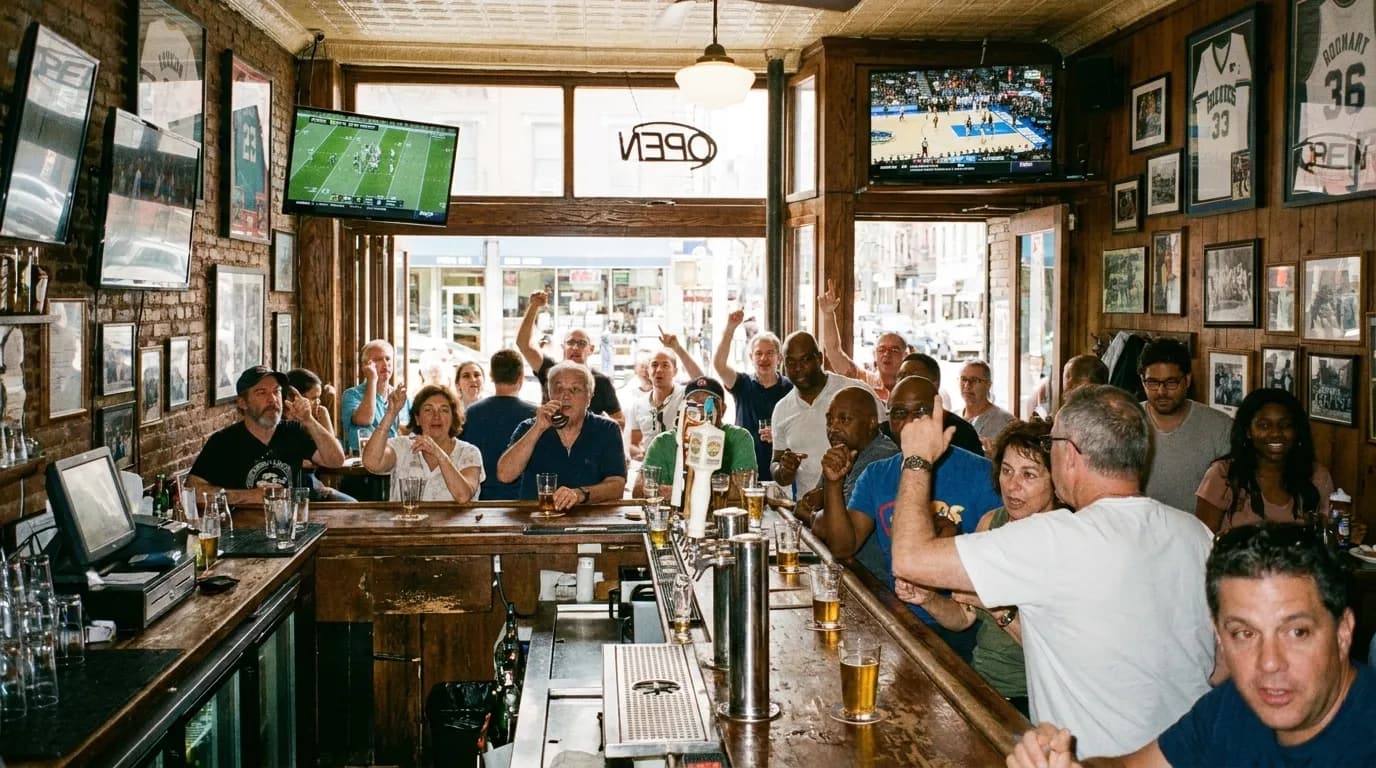 Realistic NYC scene for NYC's Hidden Sporting Gems: Finding the Last House of Spectator Thrills