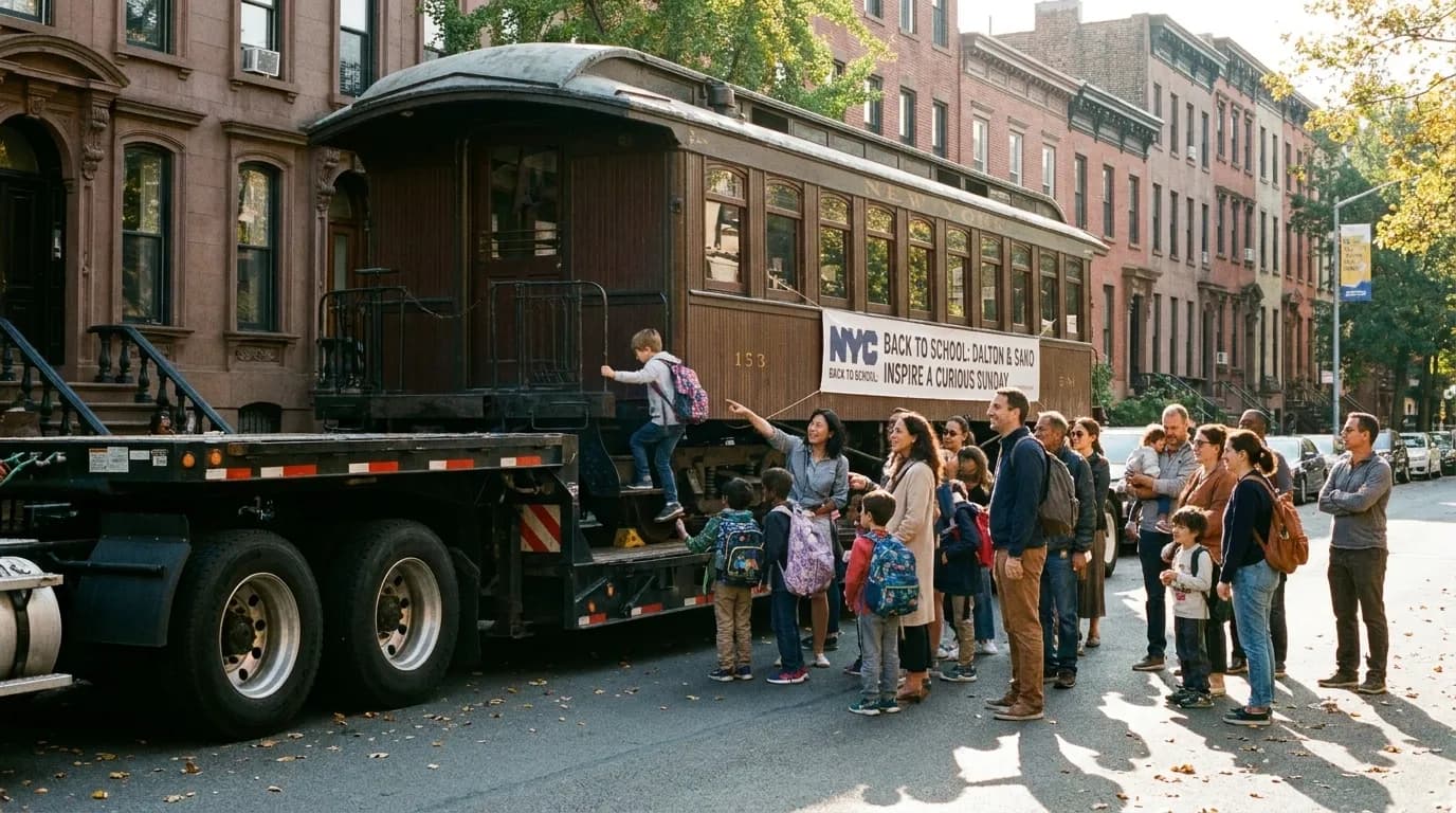 Local context for NYC Back to School: Dalton and Sako Inspire a Curious Sunday