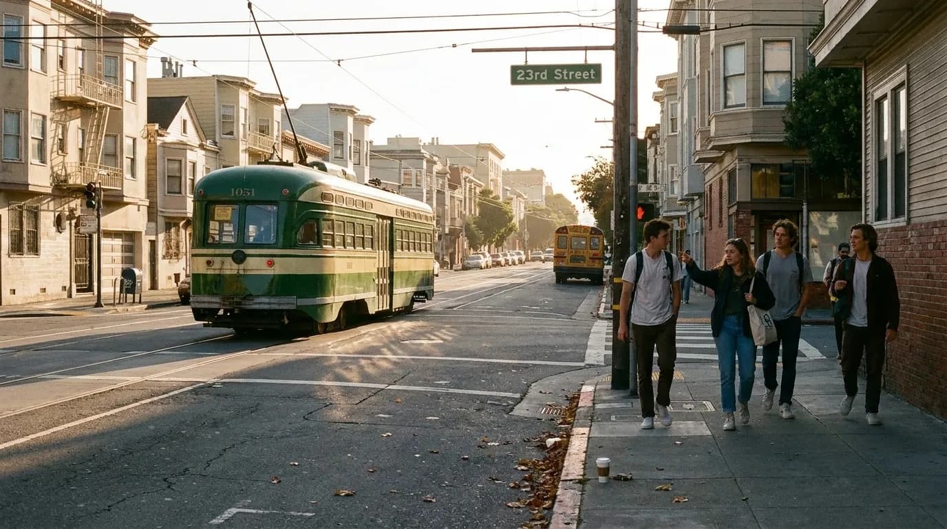 Practical city detail for San Francisco's Western Edge: New Perspectives at the End of Oak Street