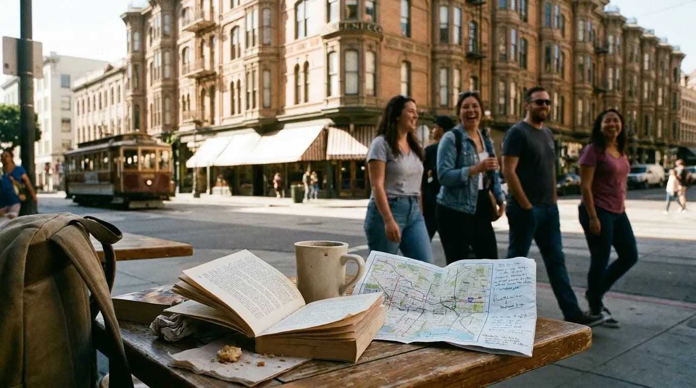 Realistic Los Angeles scene for Uncovering Los Angeles: A Low-Cost Knowledge Trail, Even with Drake on Your Mind