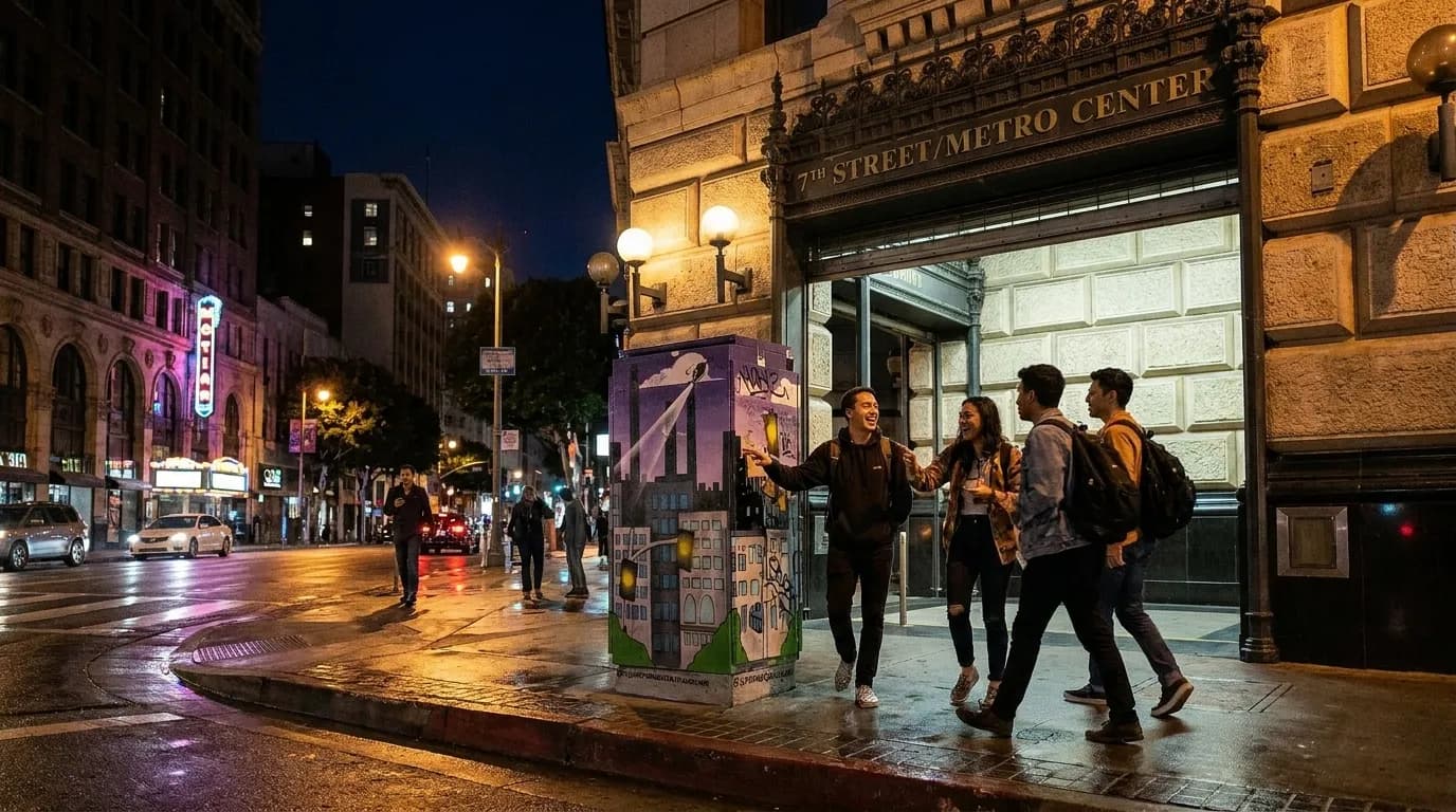 Practical city detail for Uncovering Los Angeles: A Low-Cost Knowledge Trail, Even with Drake on Your Mind