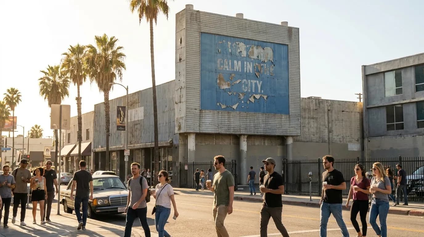 Local context for Morgan Freeman's Calm: Finding Your Sunday Vibe in Los Angeles