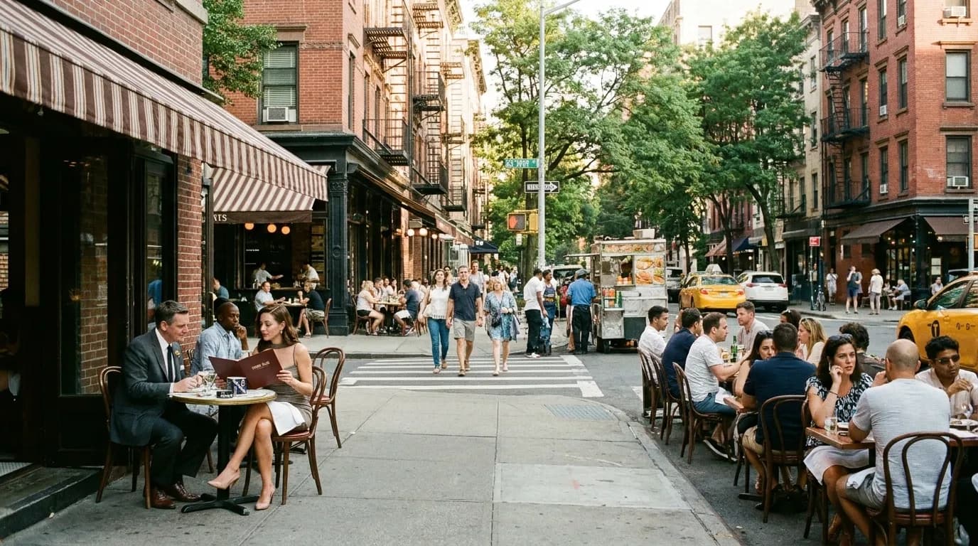 Local context for NYC's Culinary Canvas: Where Diverse Diets Meet, Inspired by Austin Hays