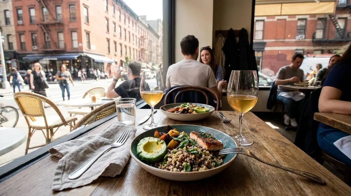 Practical city detail for NYC's Culinary Canvas: Where Diverse Diets Meet, Inspired by Austin Hays