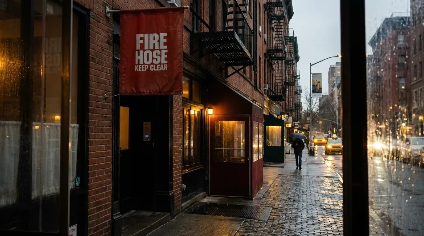 Realistic NYC scene for Evening Eats NYC: What to Ask Before Making the Lewis Hamilton-Inspired Reservation