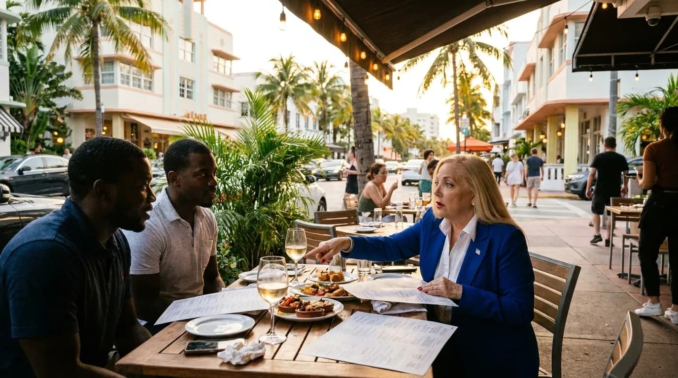 Local context for Miami Dining Decisions: Terrion Arnold and Navigating Restaurant Choices