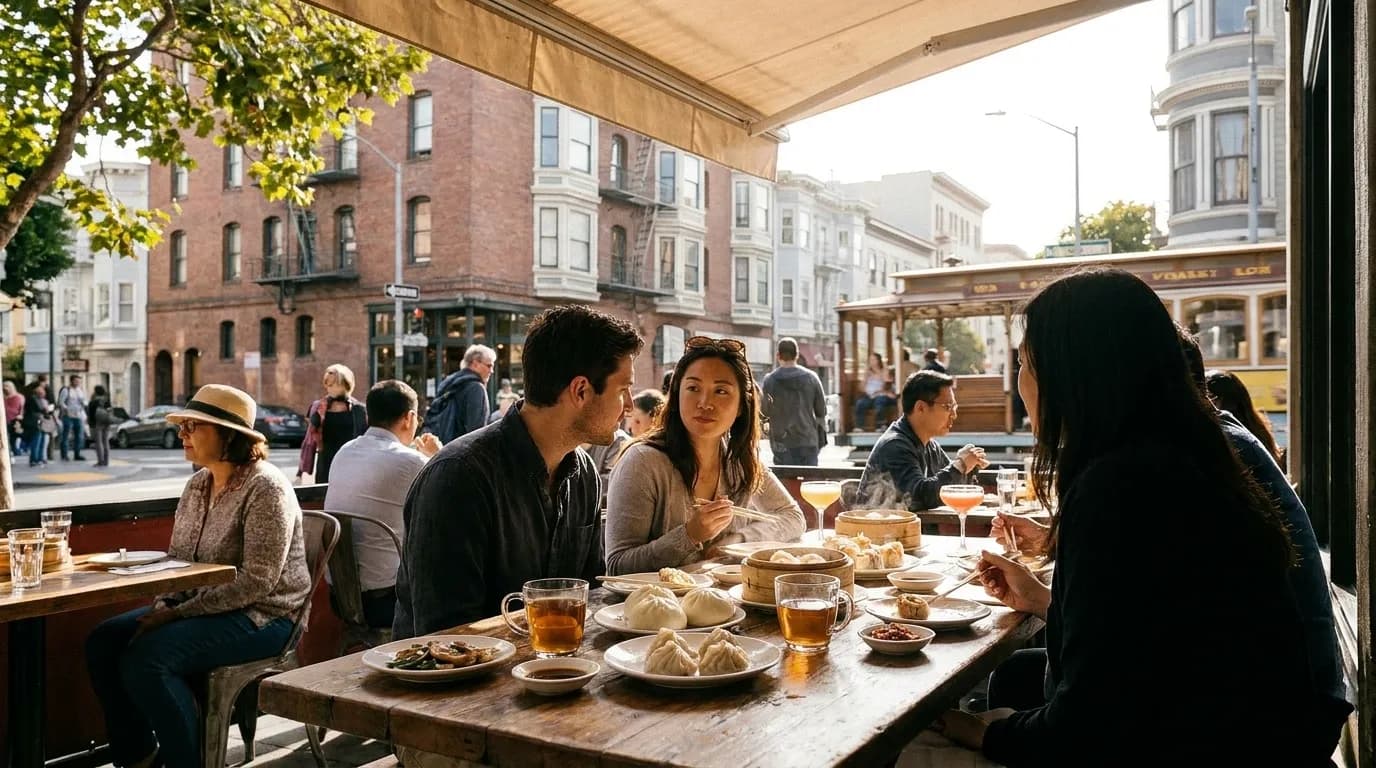 Practical city detail for San Francisco's House of the Dragon: A Weekend Culinary Quest