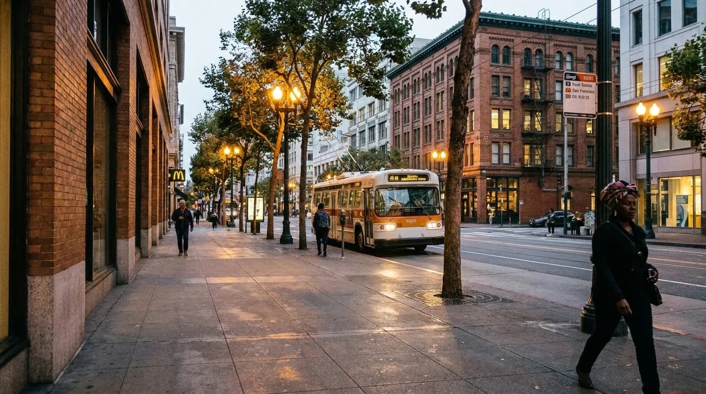 Practical city detail for San Francisco's Public Spaces: A Walk for All, Including Haitians