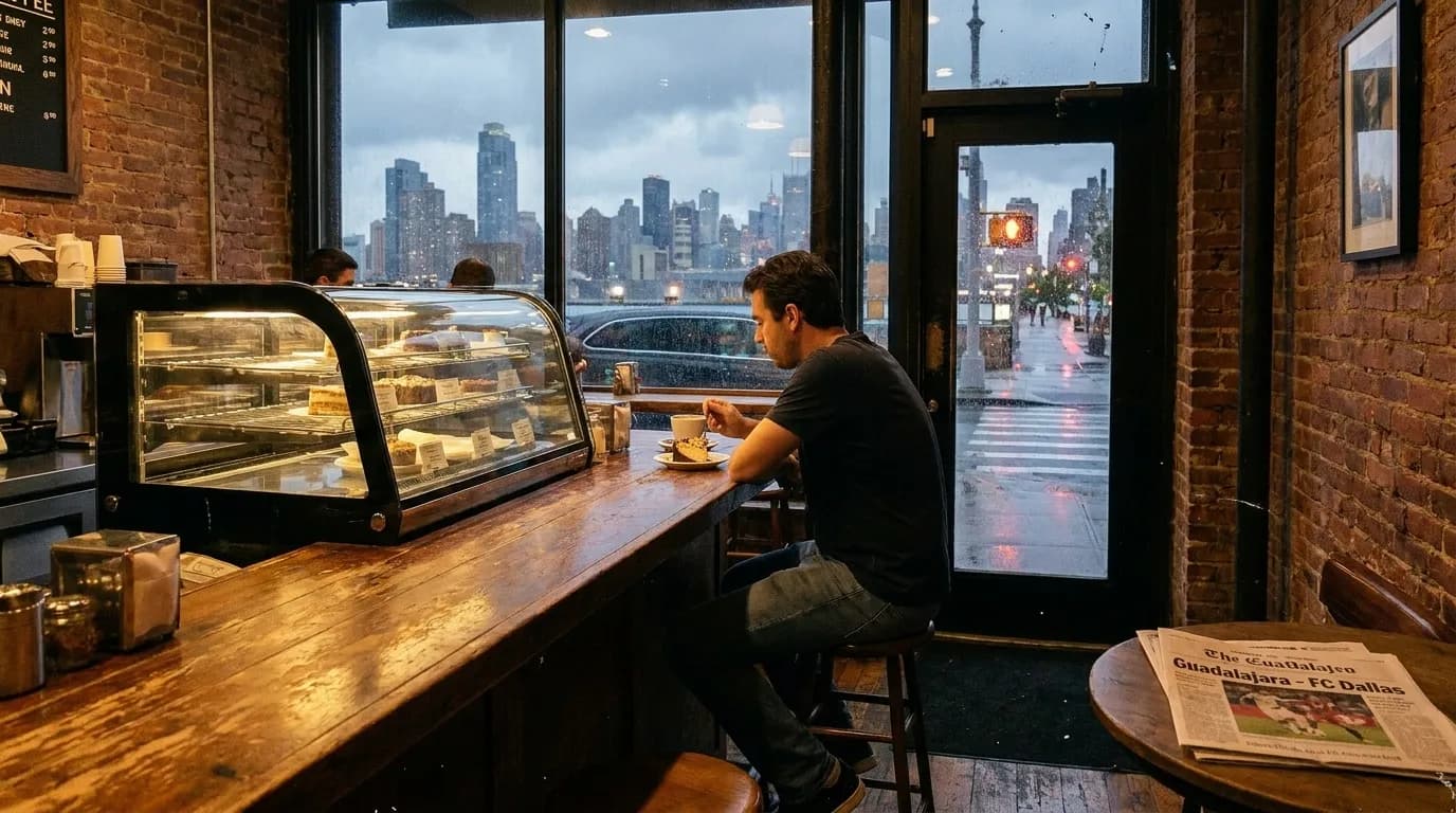 Local context for A Sweet Escape: NYC Coffee & Dessert After a Guadalajara - FC Dallas Match