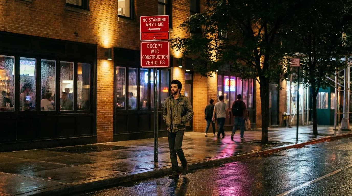 Local context for Justice Smith in NYC: Myth of the Effortless Evening