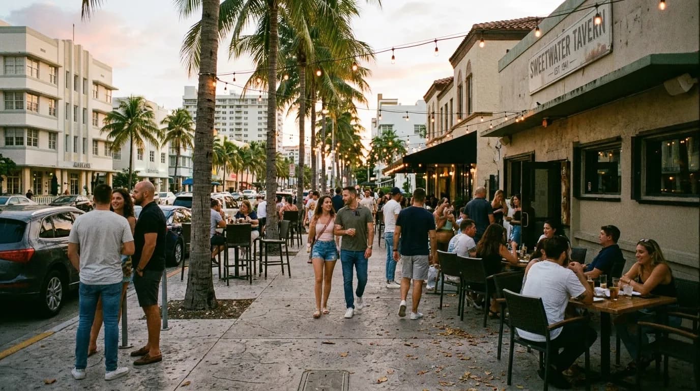 Local context for Unwind in Miami: The Perfect Jelly Roll Touring Break Evening