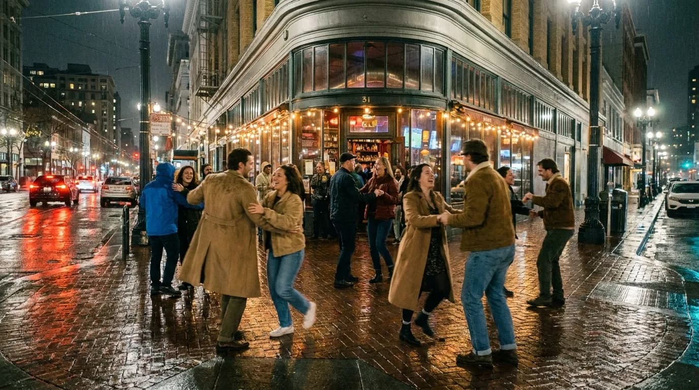 Practical city detail for San Francisco Nights: Dancing with the Stars and Your Spontaneous Group