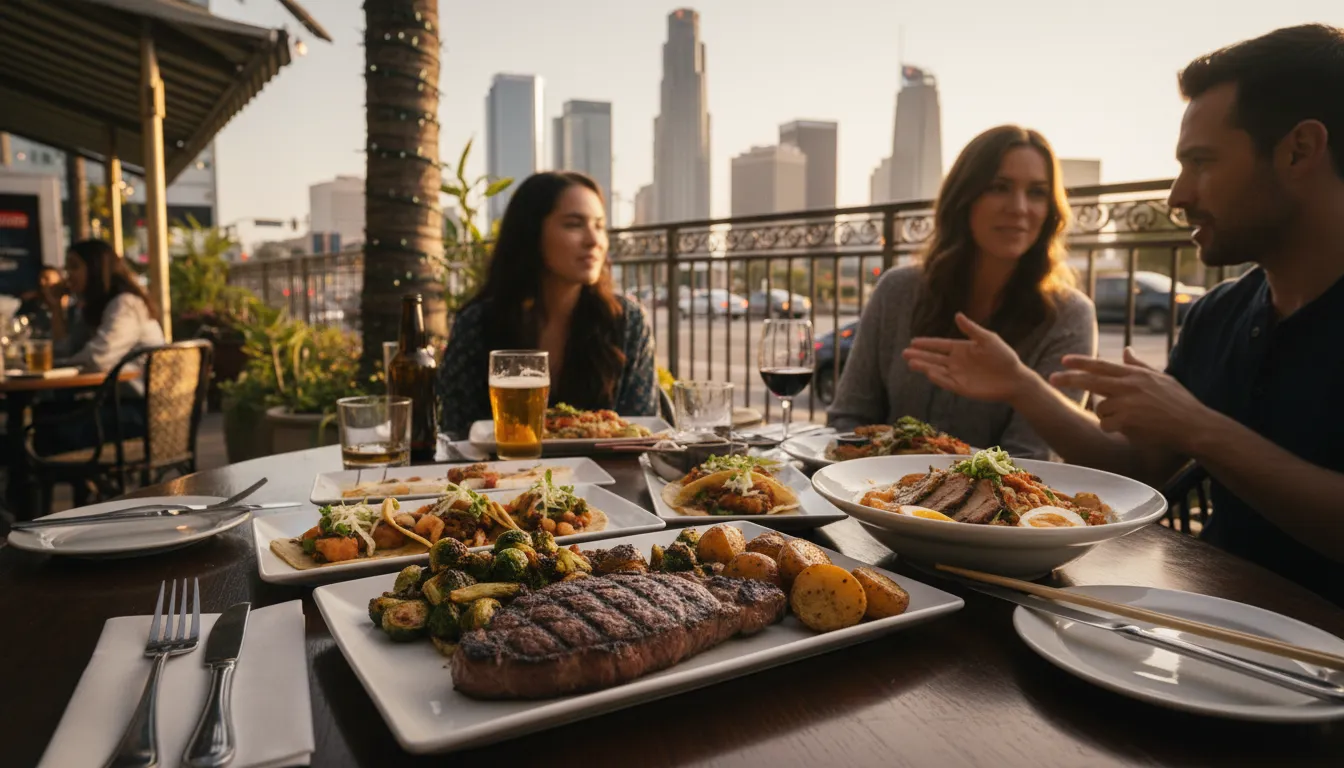Local detail for Los Angeles Restaurants for Reacher Season 4 Fans: Dining Experiences