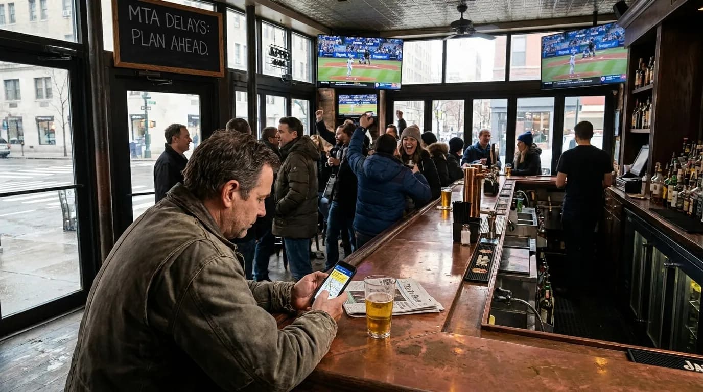 Practical city scene for Royals vs Dodgers: NYC Watch Options With Transit Backups