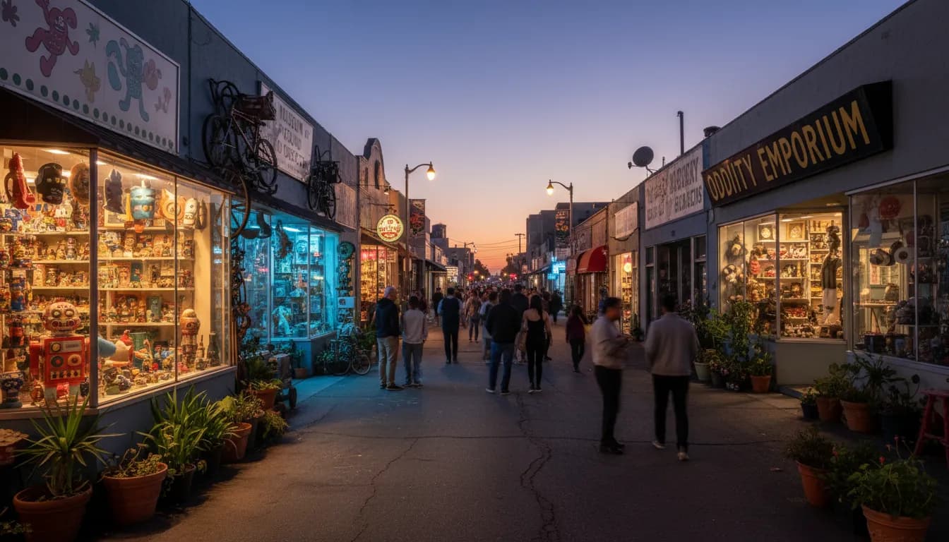 Local detail for Los Angeles's Quirky Finds: More Than Just 'Aces vs Mystics' Game Day