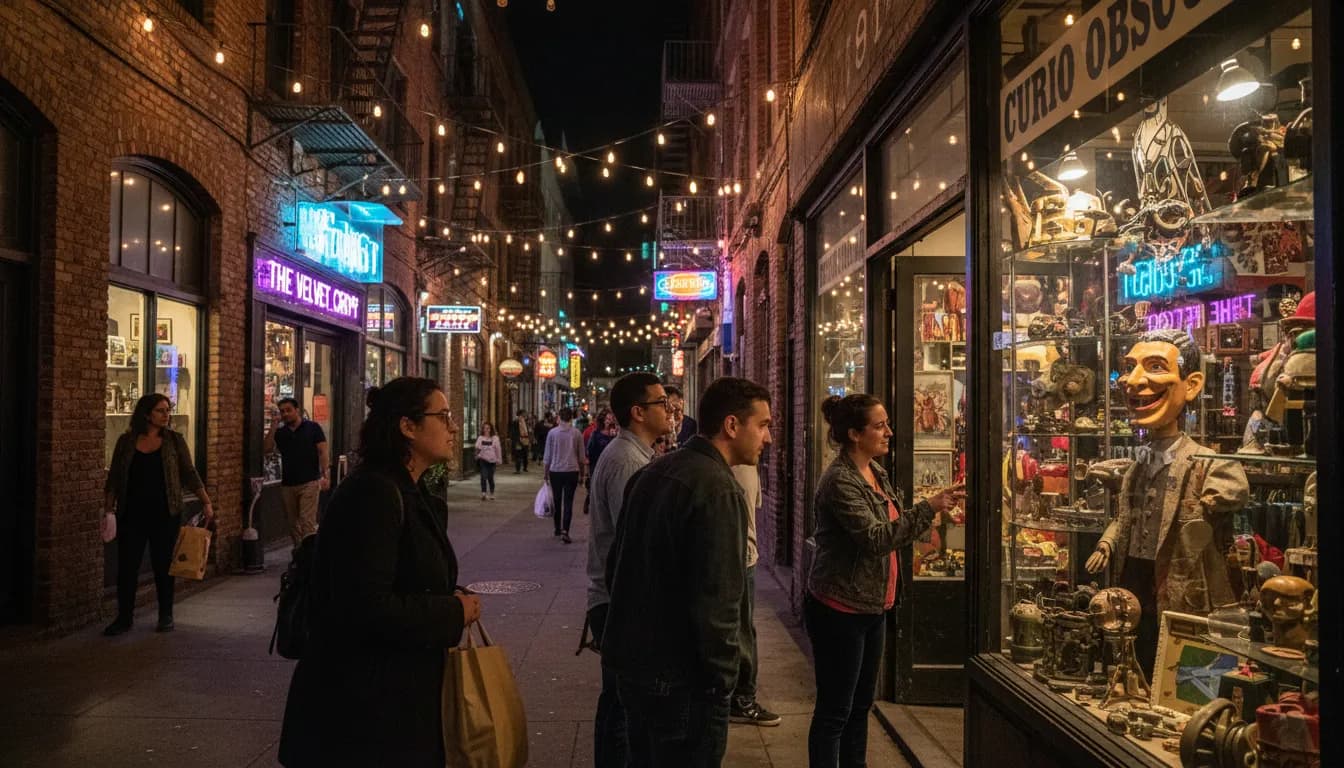 Practical city scene for Los Angeles's Quirky Finds: More Than Just 'Aces vs Mystics' Game Day