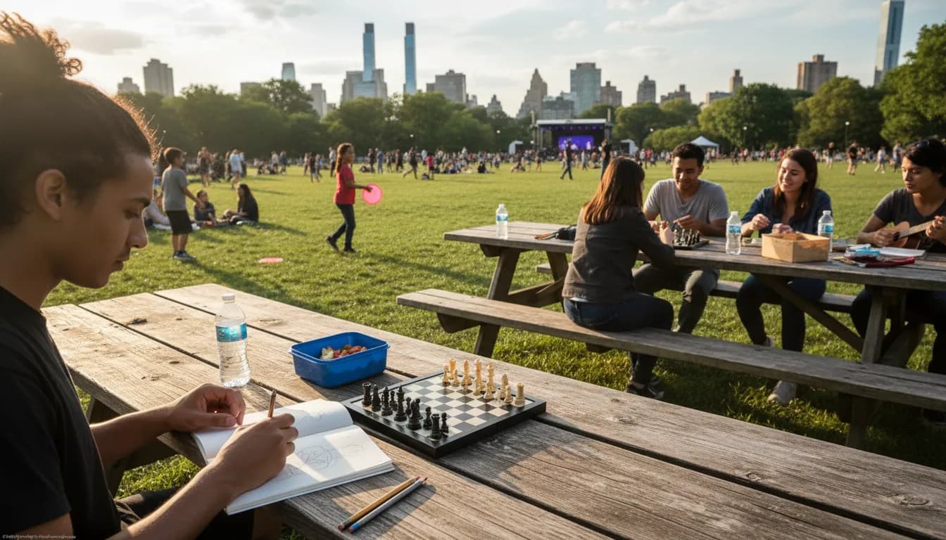 Practical city scene for Free Things To Do in NYC: Discovering Gems Beyond 'sweetwater valley little league'