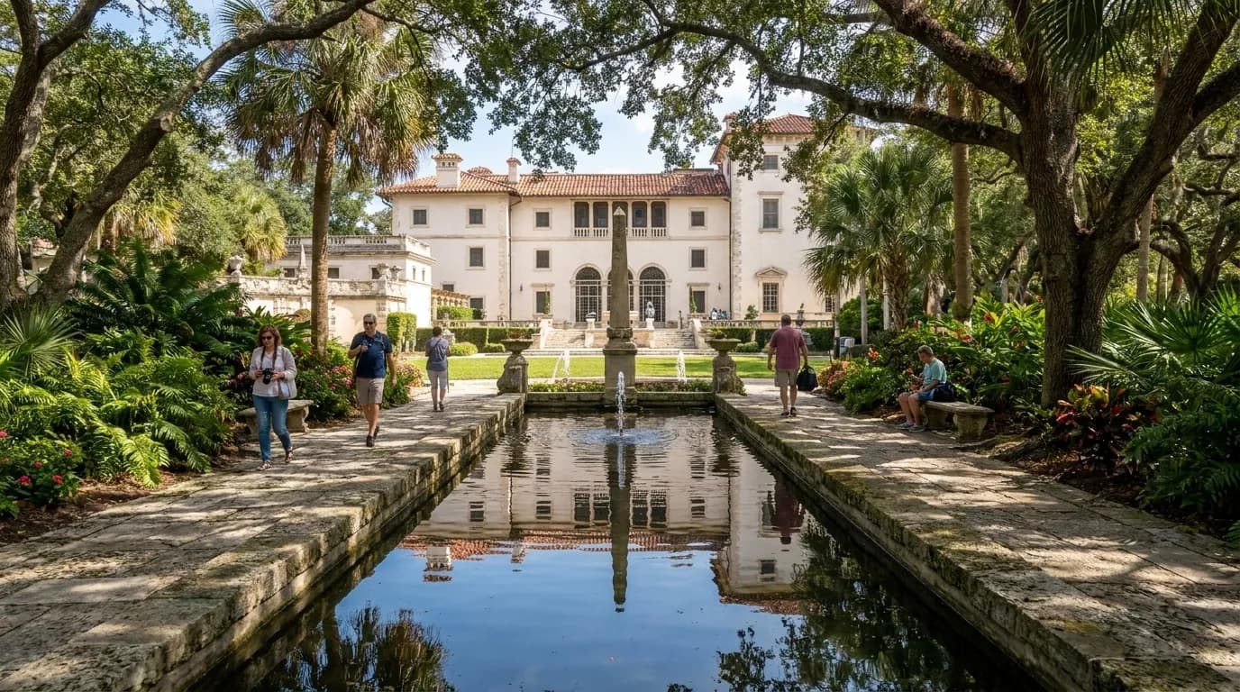 Local detail for Reflecting Pool: Miami Quiet Public Spaces Worth a Detour