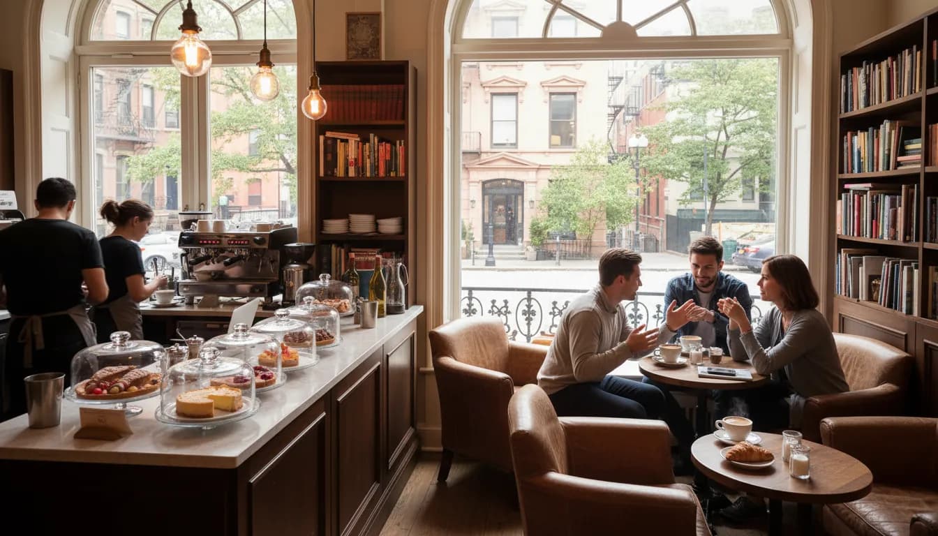 Practical city scene for New York City Cafes to Discuss Caitlin Clark 8th Technical WNBA Season News