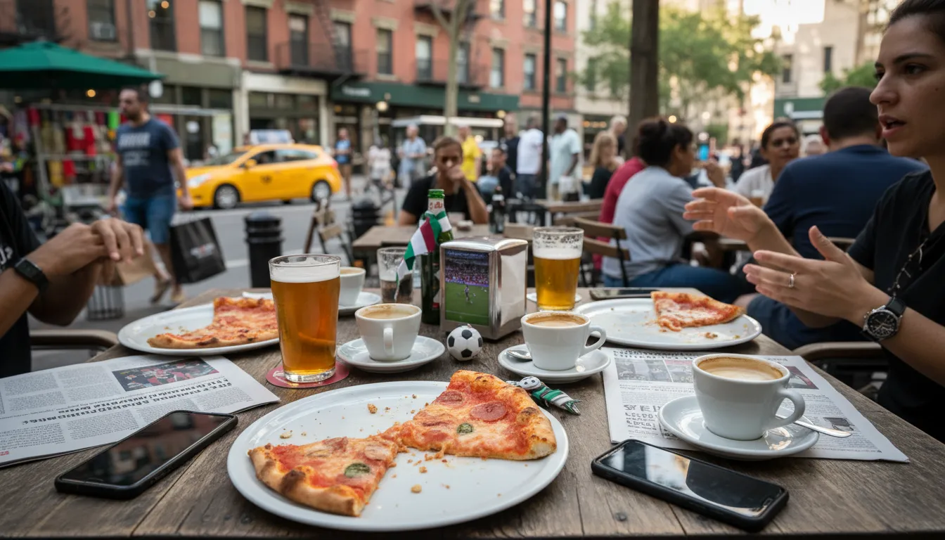 Practical city scene for Weekend Planning in NYC: Connecting to 'Fluminense vs Independiente Rivadavia' Discussions