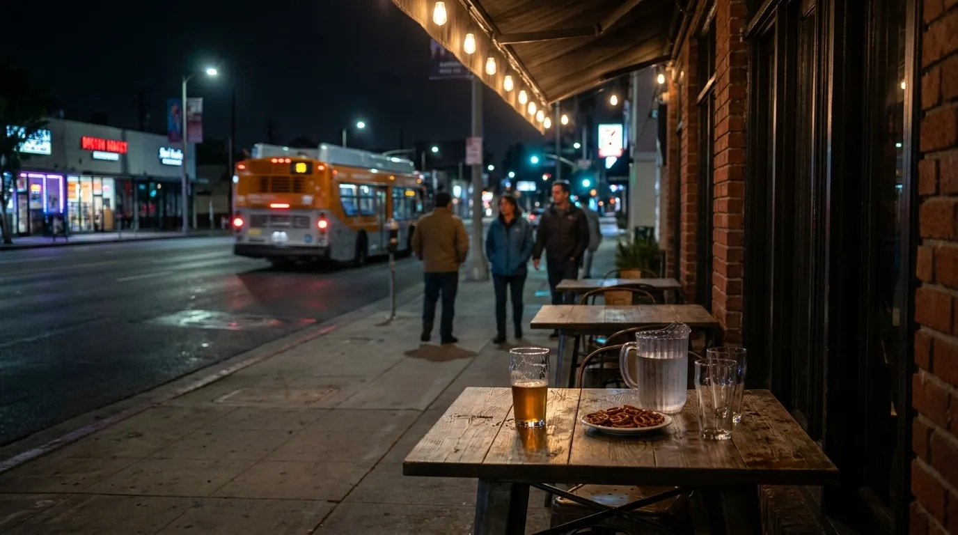 Local detail for Brewers vs Padres: Los Angeles Nightlife Route With Quieter Backups