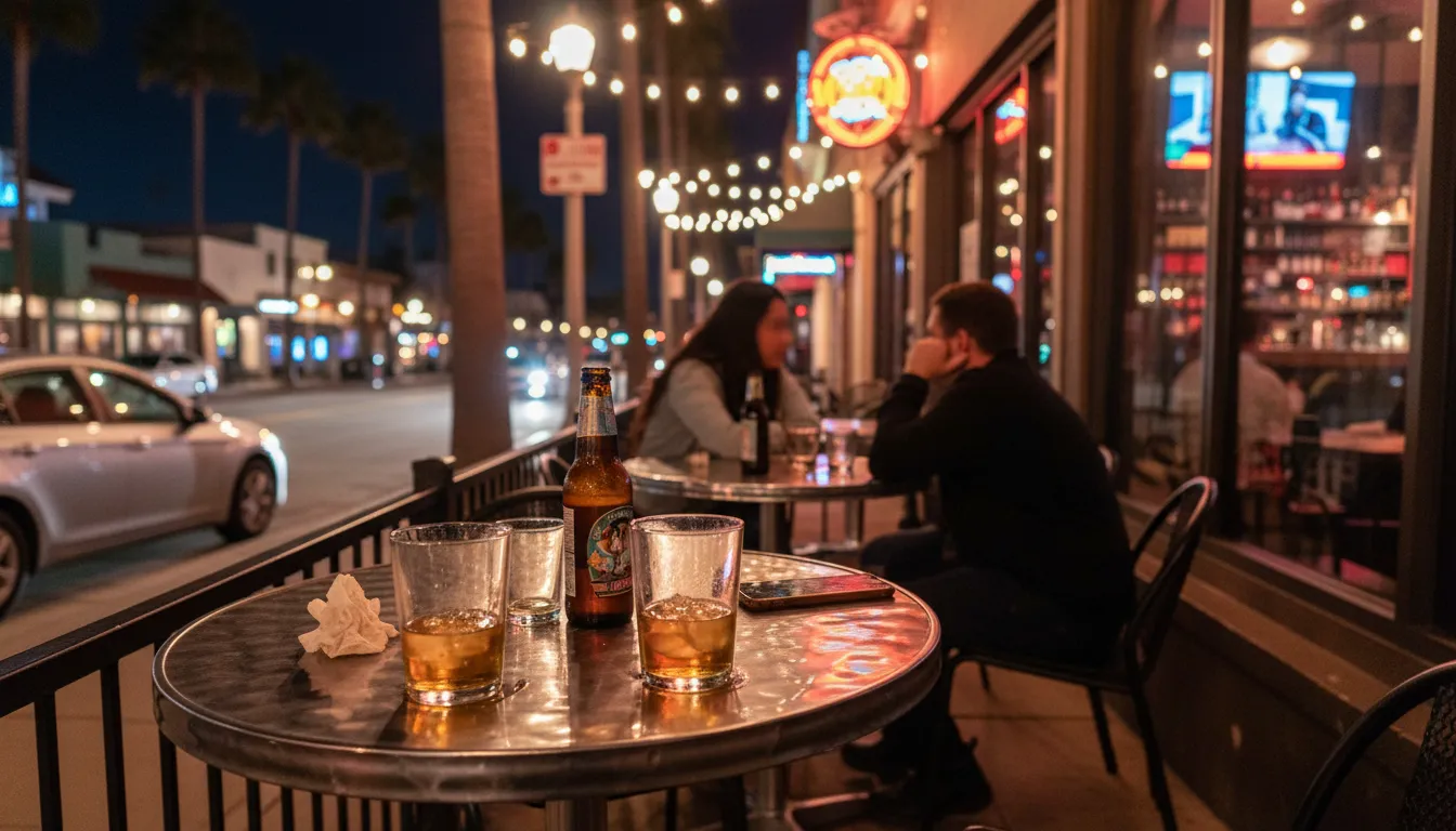 ella langley morgan wallen collaboration LA Nightlife Conversation Route With Backups — photorealistic Los Angeles editorial scene