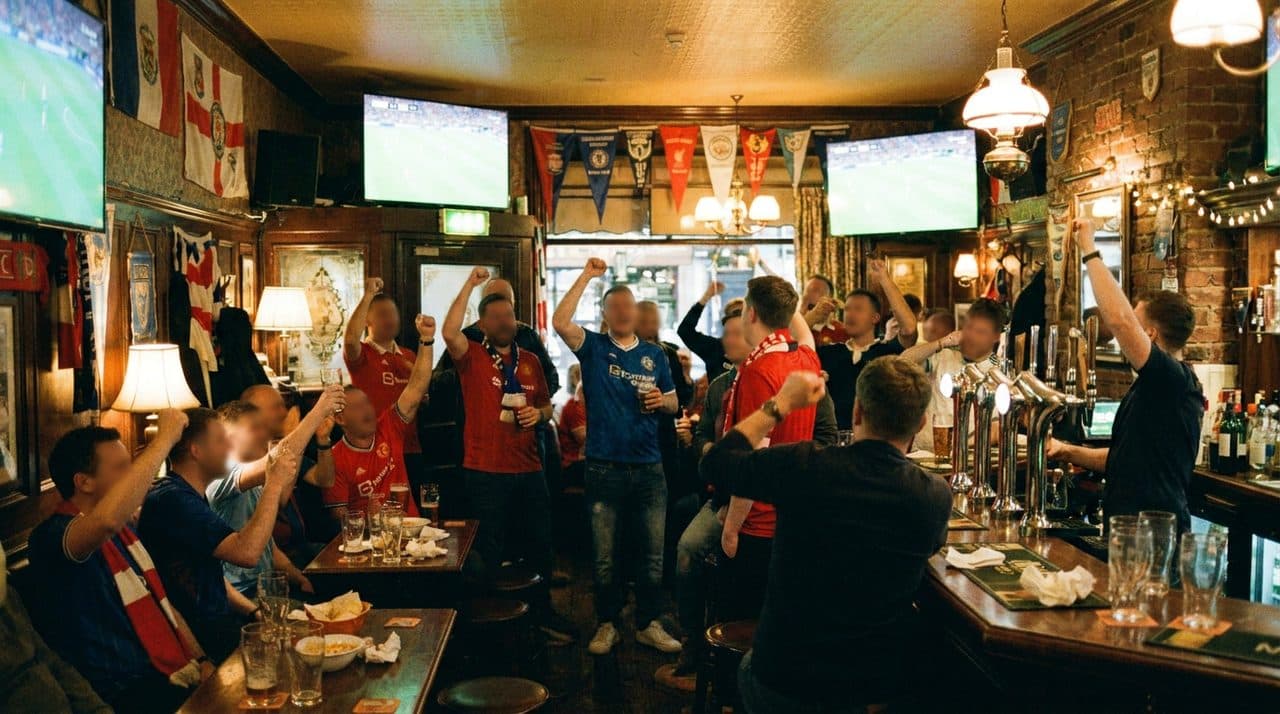 The Astoria Bar Where Turkish and Greek Fans Watched the World Cup 2026 in the Same Room and Nobody Left Early - scene