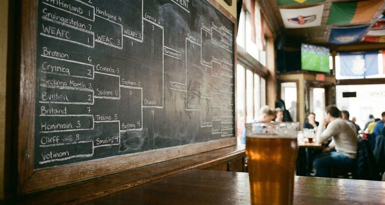 A Logan Square Chicago Bar Where the World Cup 2026 Bracket Moved the Furniture and Kept It There - scene