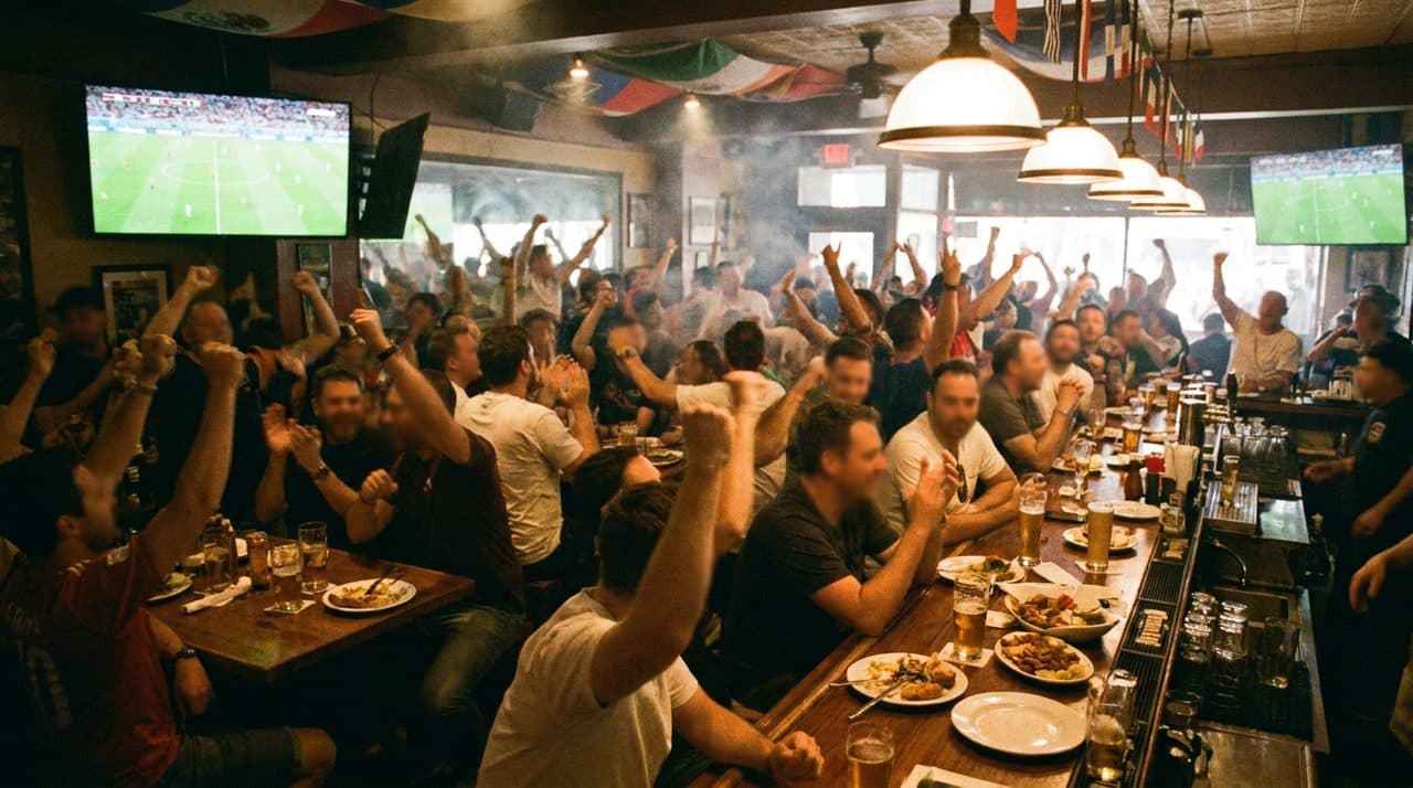 A Logan Square Chicago Bar Where the World Cup 2026 Bracket Moved the Furniture and Kept It There - scene