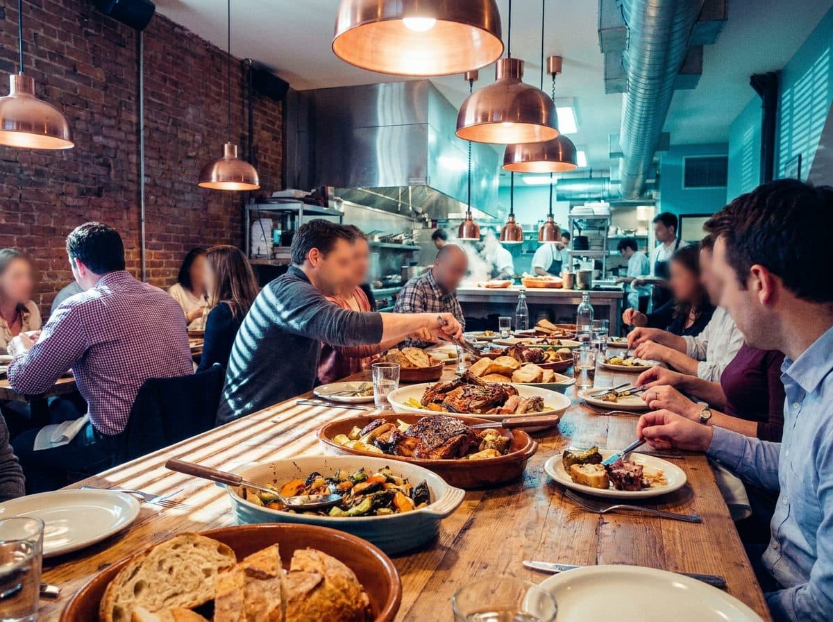 The Ethiopian Restaurant in Harlem Where the Injera Plate Arrives Family-Style Before You Order - scene