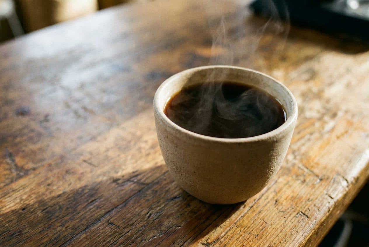 A Colombian Coffee Tasting Room in Jackson Heights Where the Tinto Arrives in an Unglazed Ceramic - scene