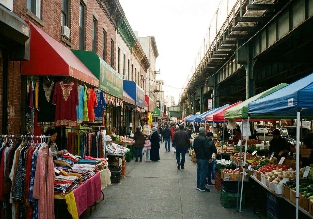 Jackson Heights on a Sunday: Seven Blocks Where Ecuador, Colombia, Bangladesh, and India Share a Sidewalk - scene
