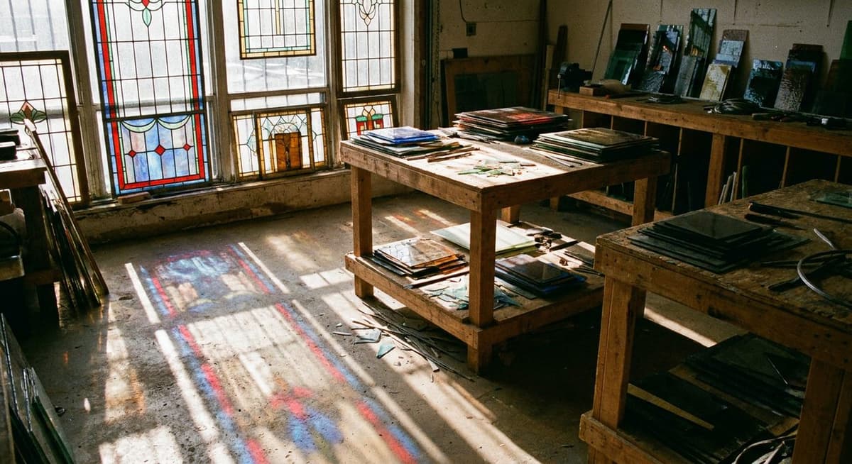 The Crown Heights Stained Glass Studio Running Saturday Drop-Ins at $35 — cover