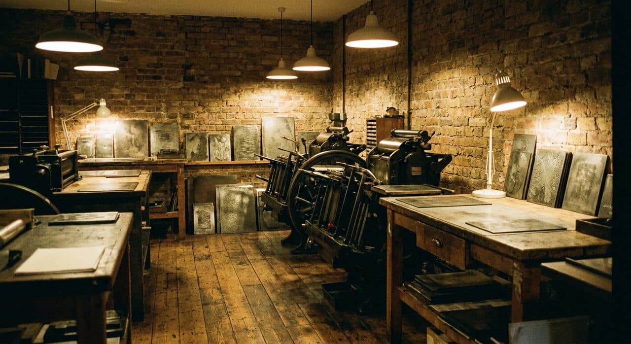 The East London Printmaking Collective That Books Out Its Friday Evening Press — cover